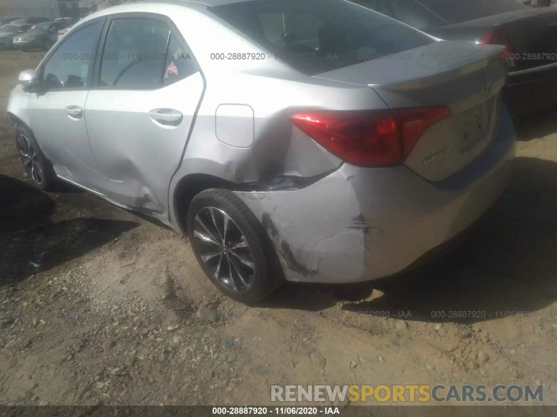 3 Photograph of a damaged car 5YFBURHE7KP926454 TOYOTA COROLLA 2019