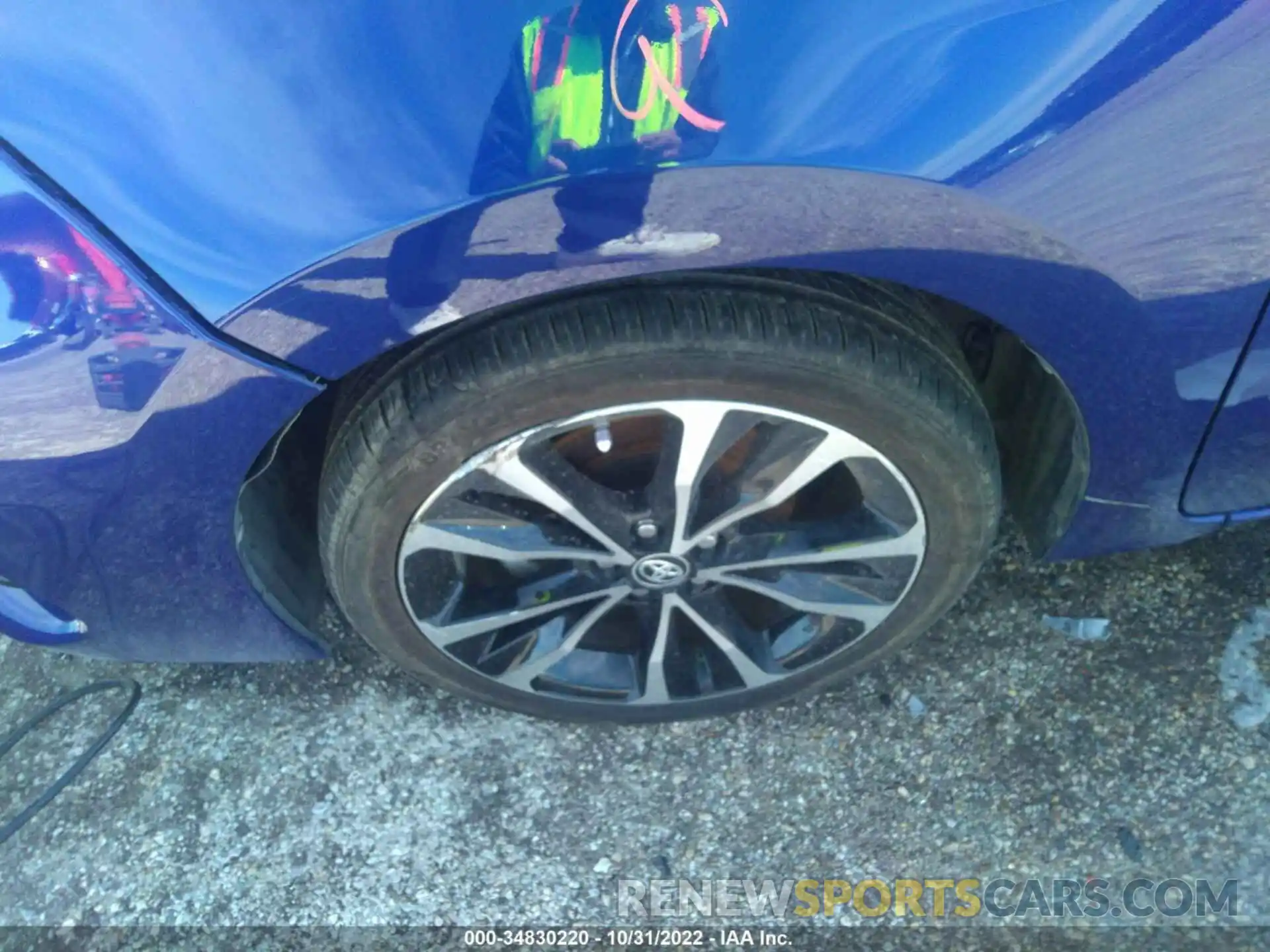 12 Photograph of a damaged car 5YFBURHE7KP927636 TOYOTA COROLLA 2019