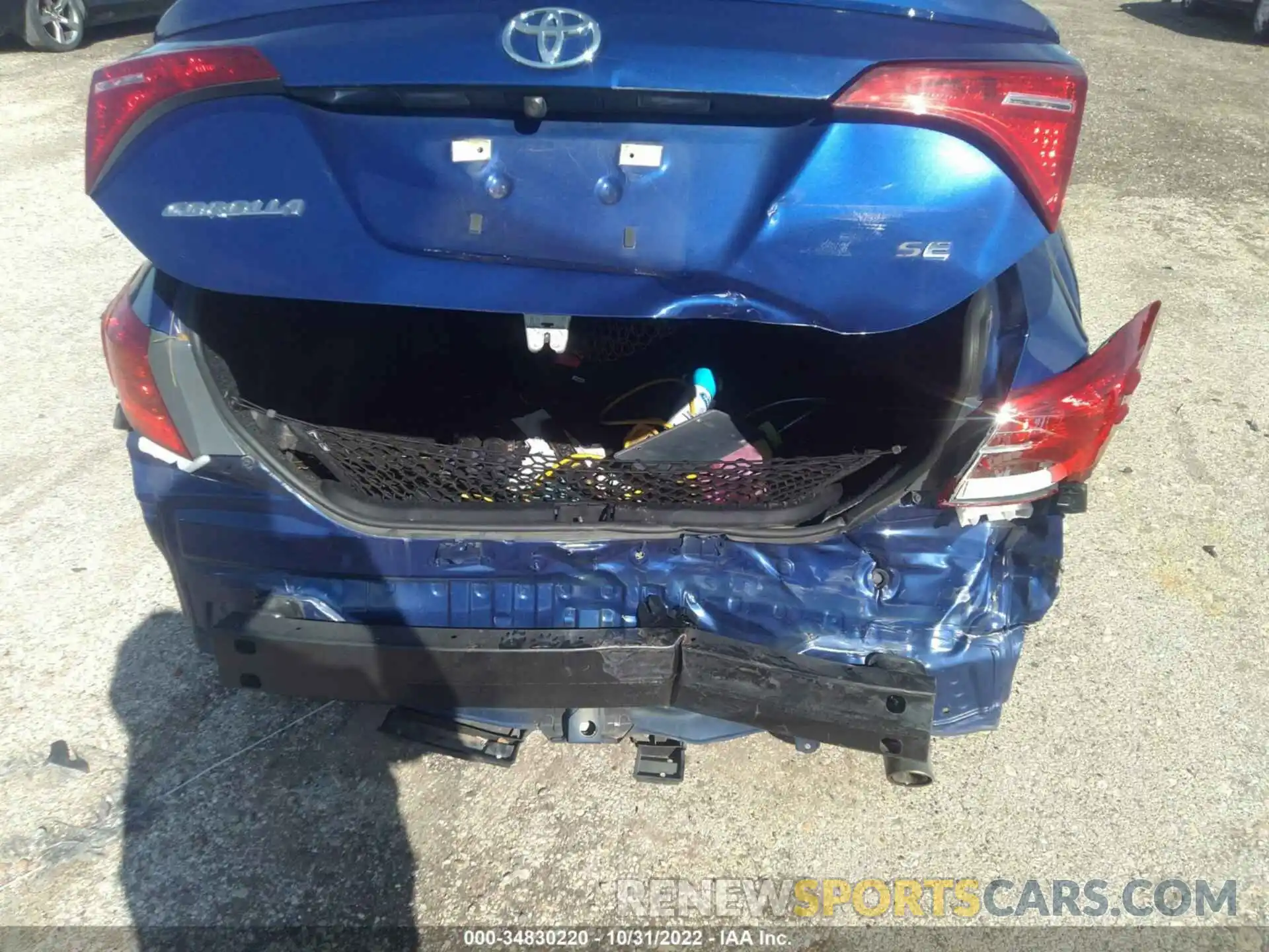 6 Photograph of a damaged car 5YFBURHE7KP927636 TOYOTA COROLLA 2019