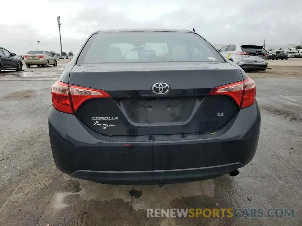 6 Photograph of a damaged car 5YFBURHE7KP929273 TOYOTA COROLLA 2019