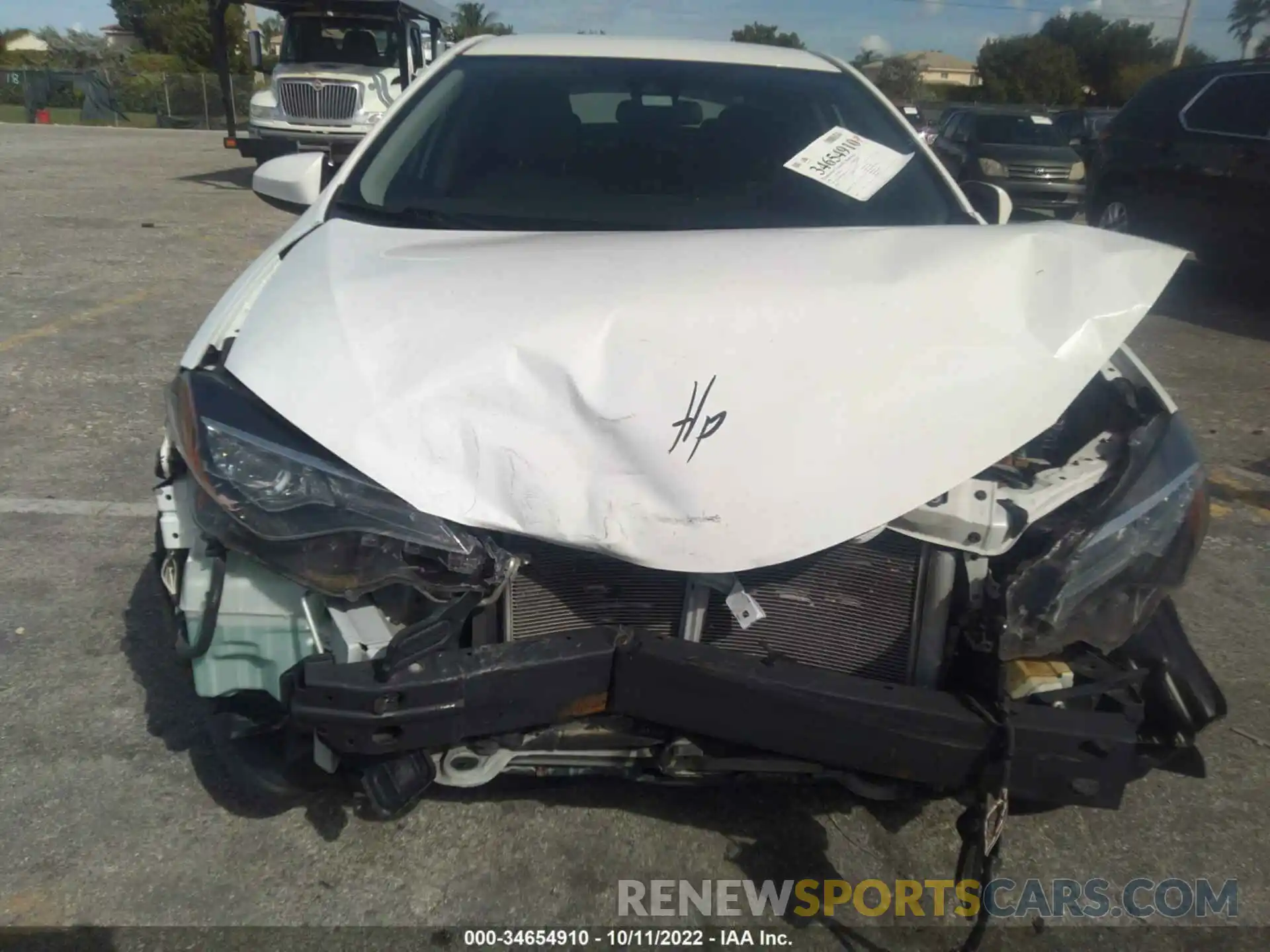 6 Photograph of a damaged car 5YFBURHE7KP929340 TOYOTA COROLLA 2019