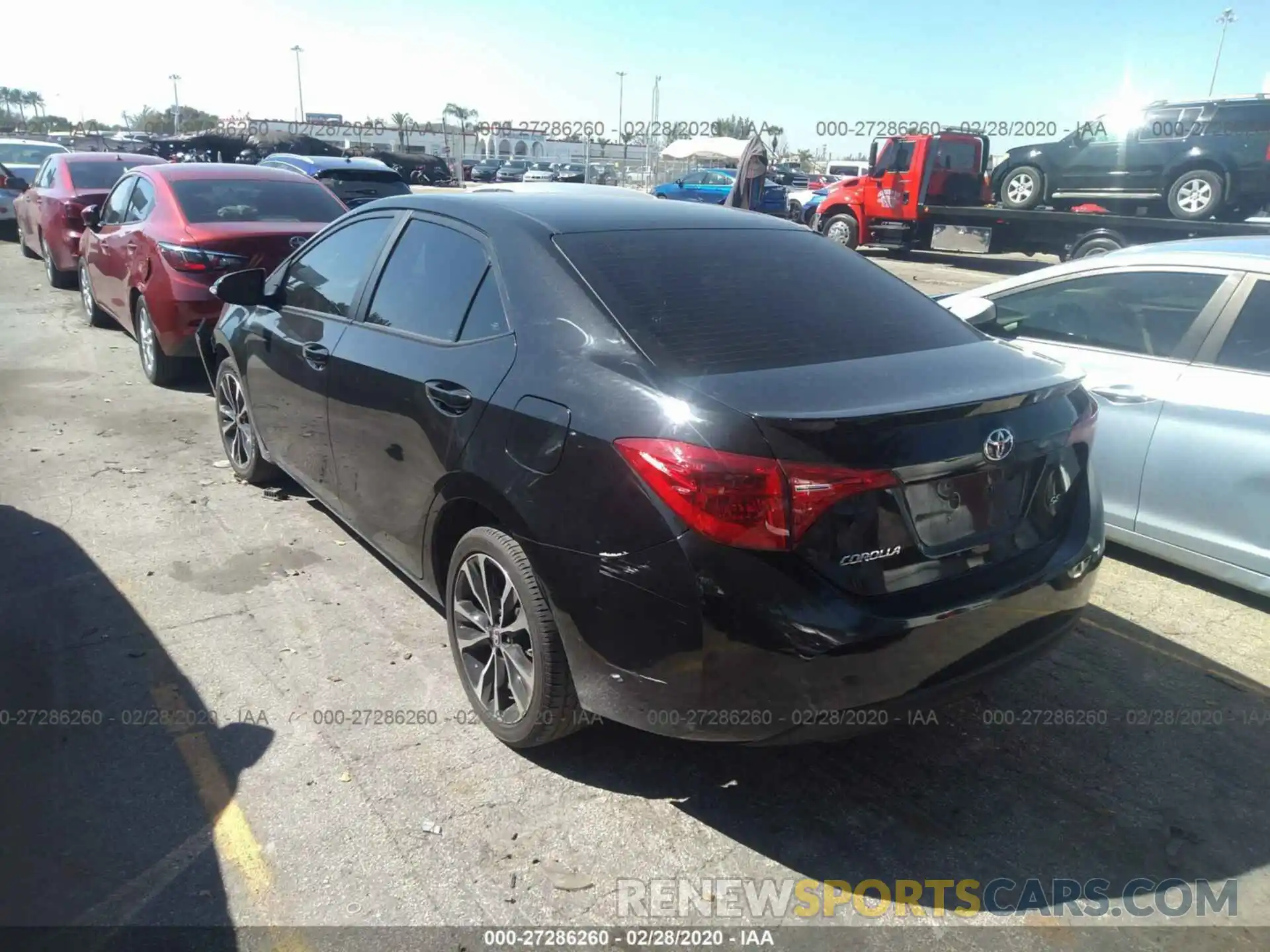 3 Photograph of a damaged car 5YFBURHE7KP930004 TOYOTA COROLLA 2019