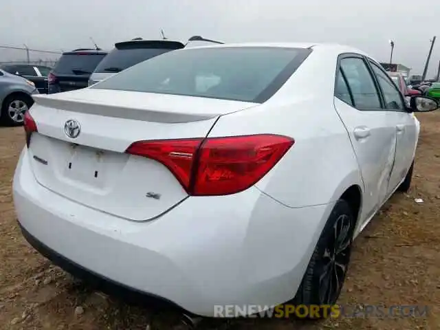 4 Photograph of a damaged car 5YFBURHE7KP931721 TOYOTA COROLLA 2019