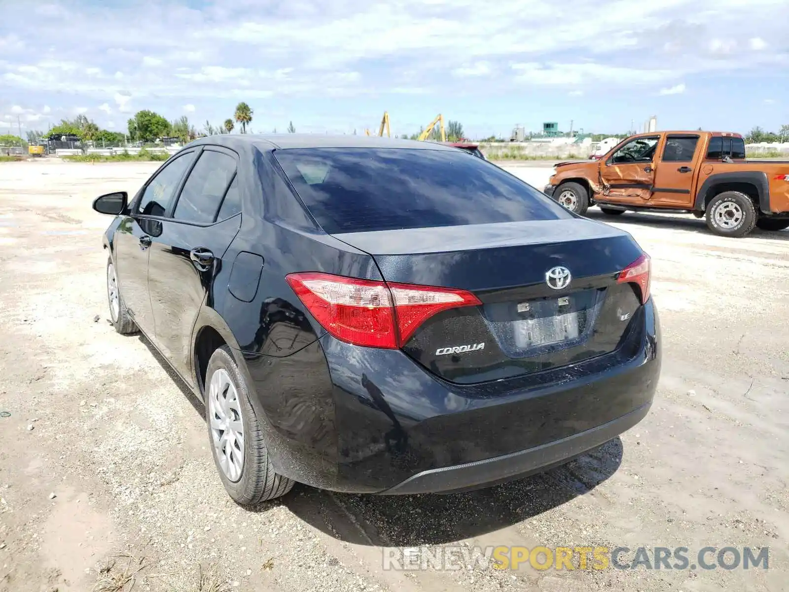 3 Photograph of a damaged car 5YFBURHE7KP933145 TOYOTA COROLLA 2019