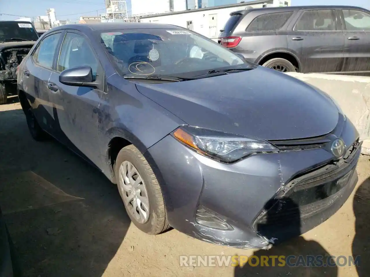 4 Photograph of a damaged car 5YFBURHE7KP936837 TOYOTA COROLLA 2019