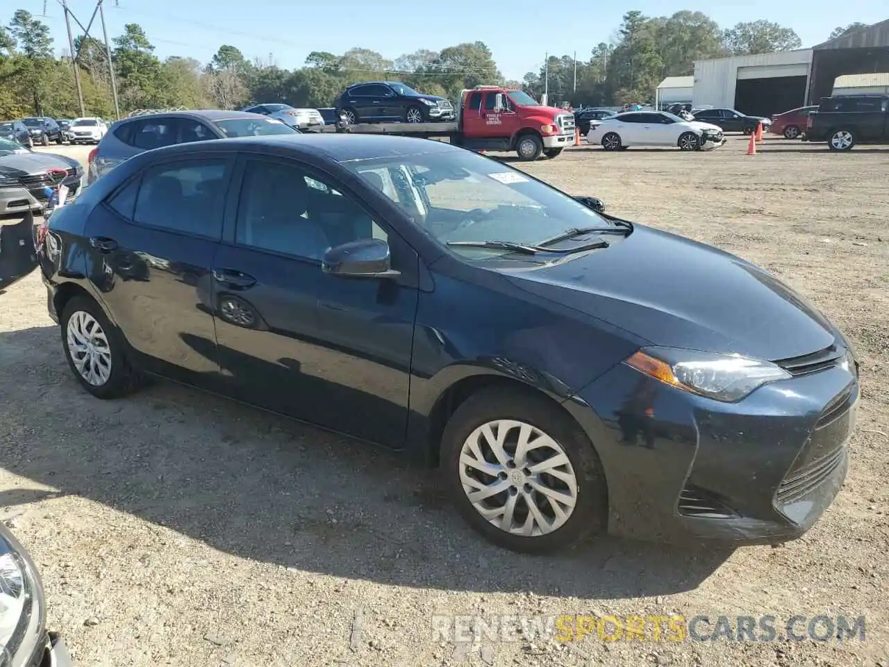 4 Photograph of a damaged car 5YFBURHE7KP937339 TOYOTA COROLLA 2019