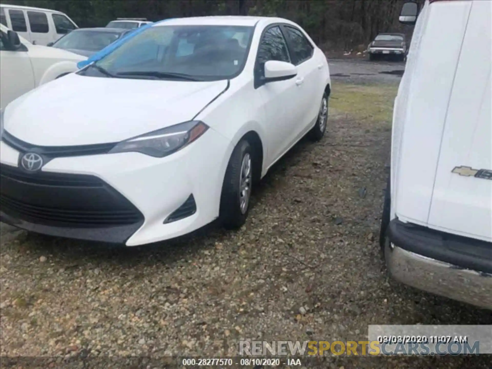 2 Photograph of a damaged car 5YFBURHE7KP939446 TOYOTA COROLLA 2019