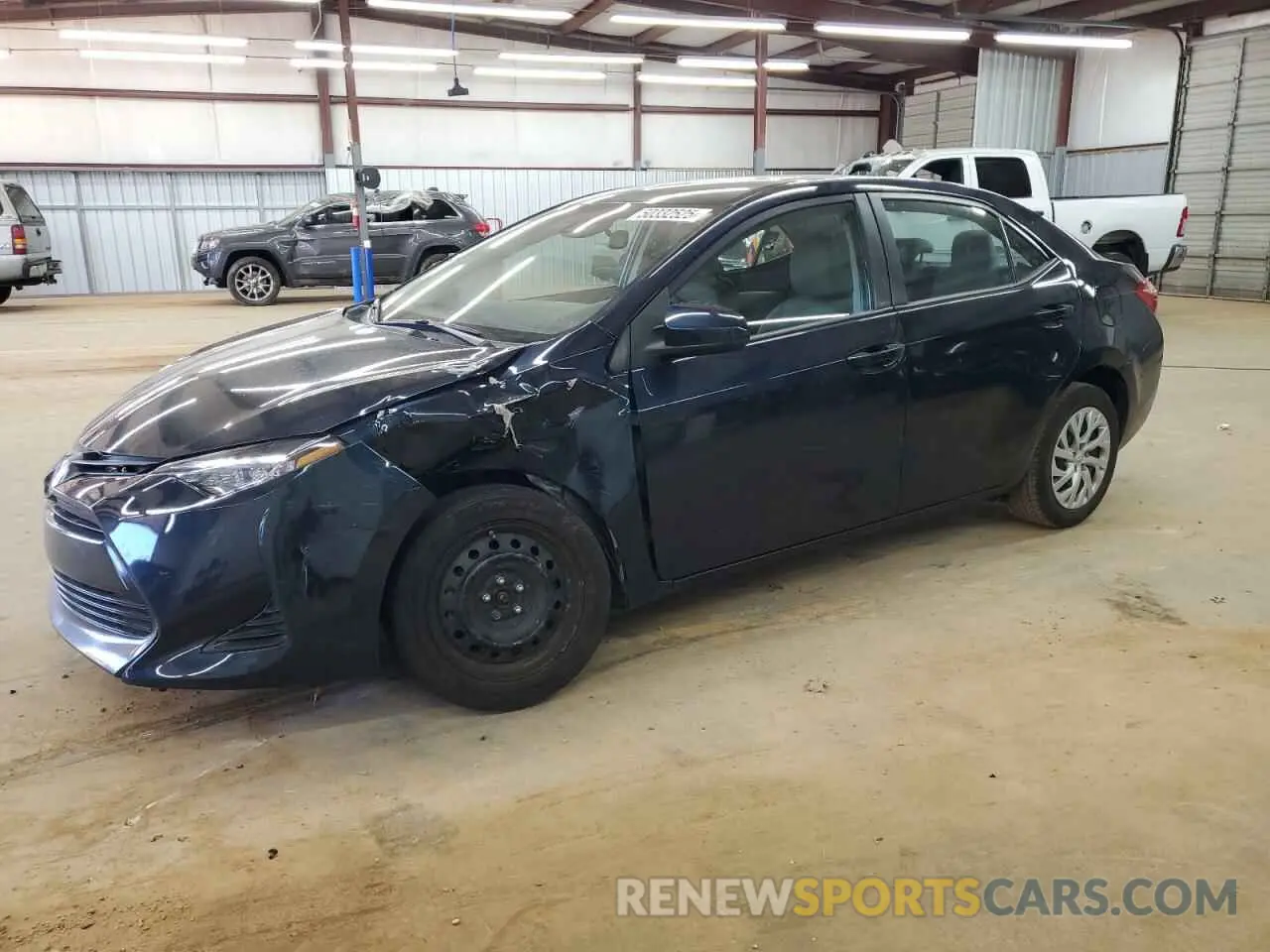 1 Photograph of a damaged car 5YFBURHE7KP939477 TOYOTA COROLLA 2019