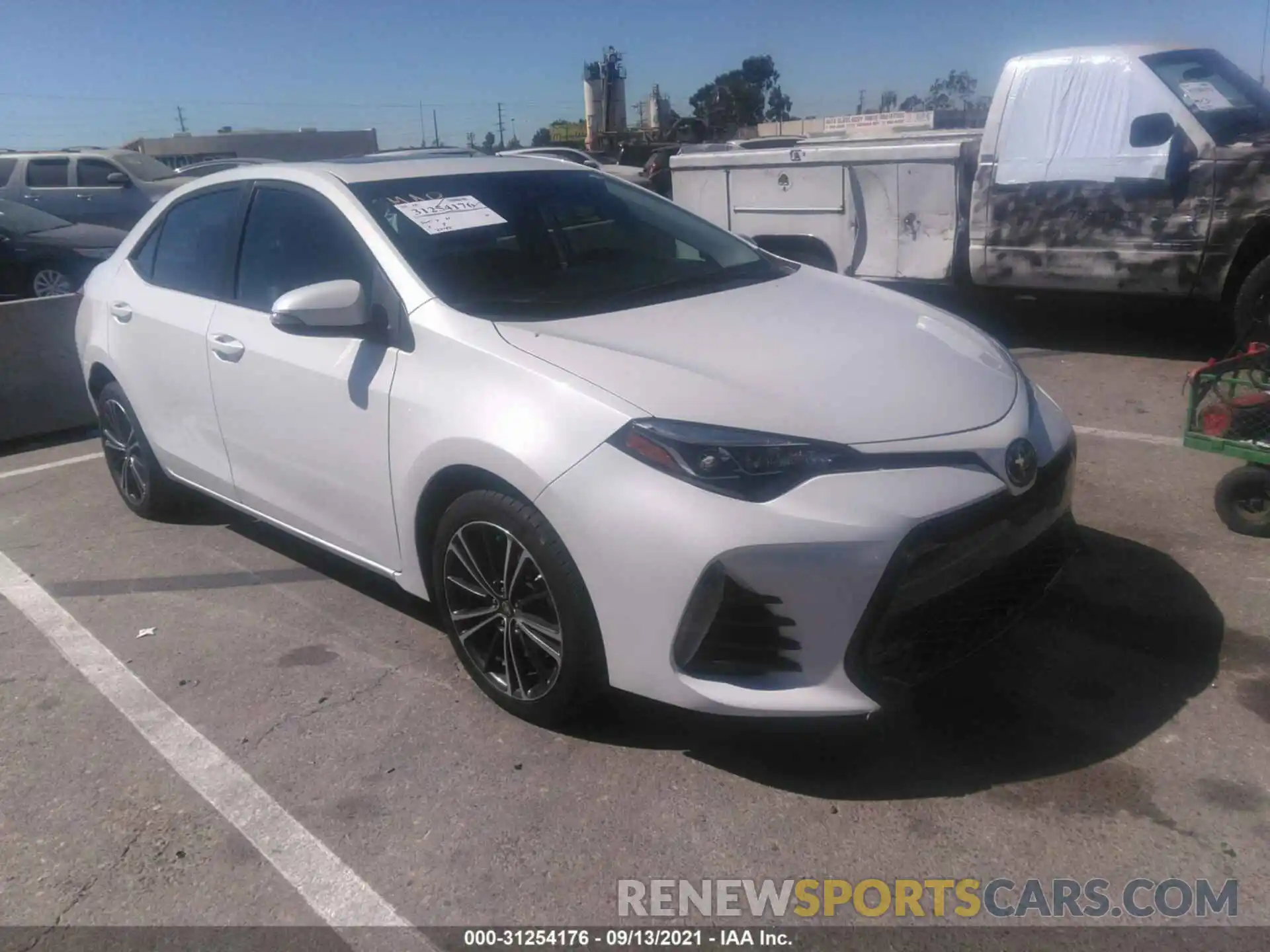 1 Photograph of a damaged car 5YFBURHE7KP939513 TOYOTA COROLLA 2019