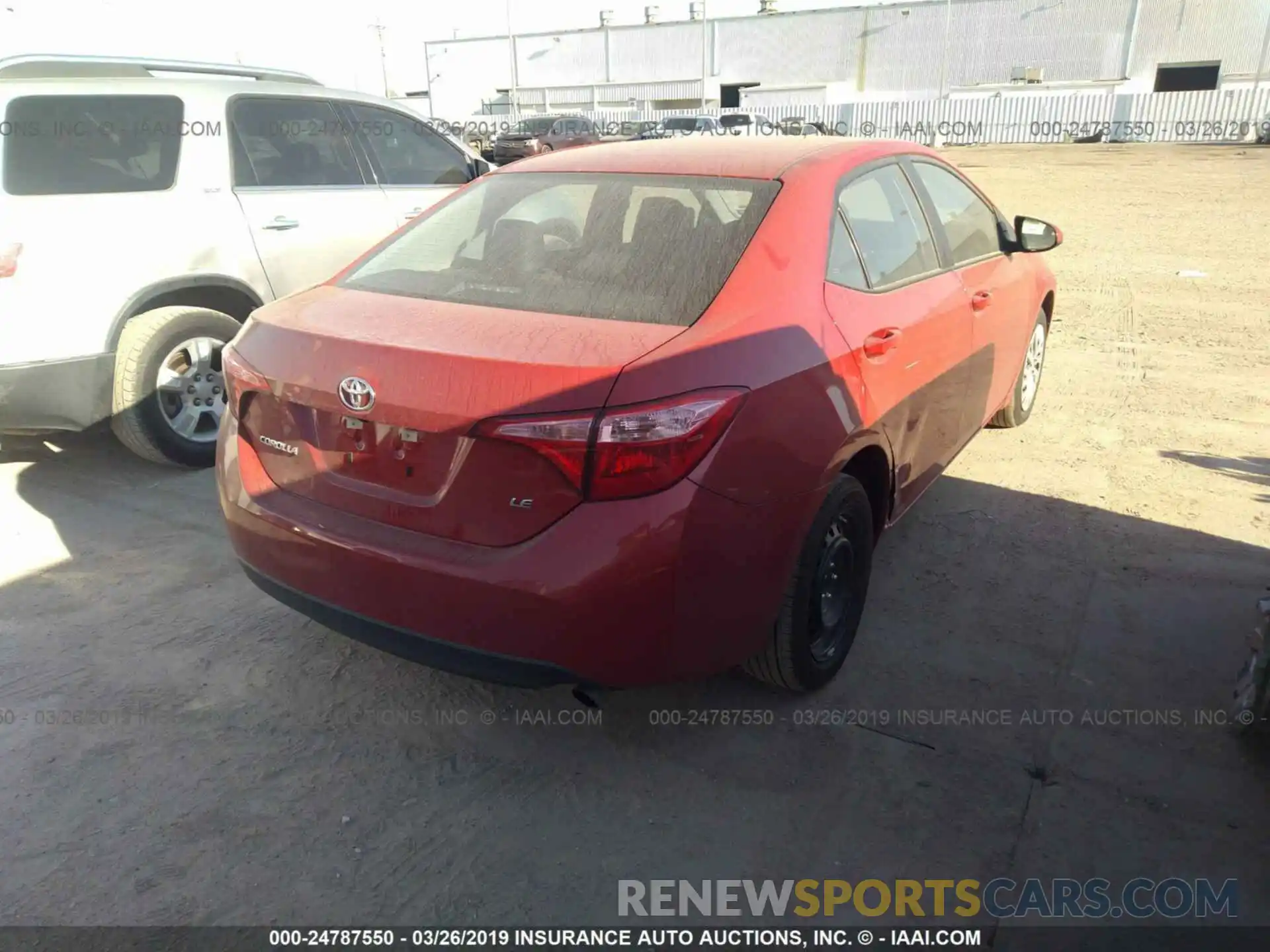 4 Photograph of a damaged car 5YFBURHE7KP939589 TOYOTA COROLLA 2019