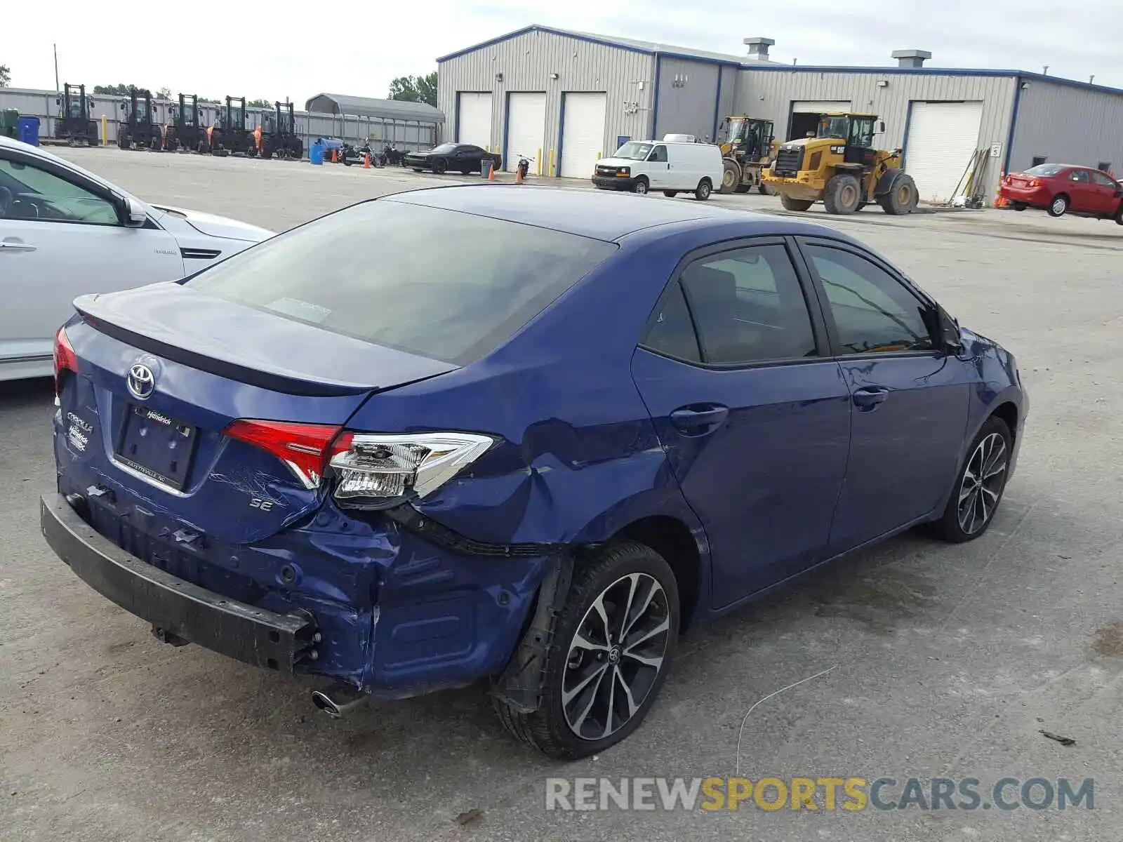 4 Photograph of a damaged car 5YFBURHE7KP943500 TOYOTA COROLLA 2019