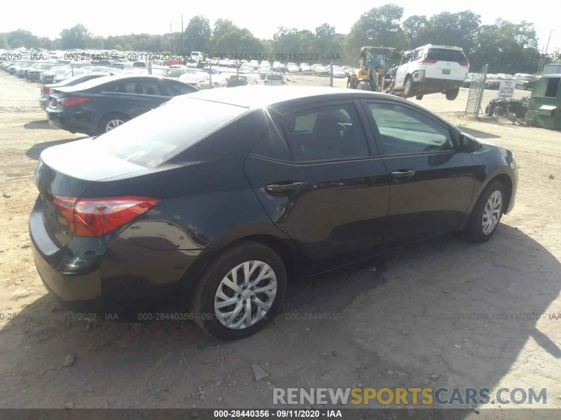 4 Photograph of a damaged car 5YFBURHE7KP943982 TOYOTA COROLLA 2019