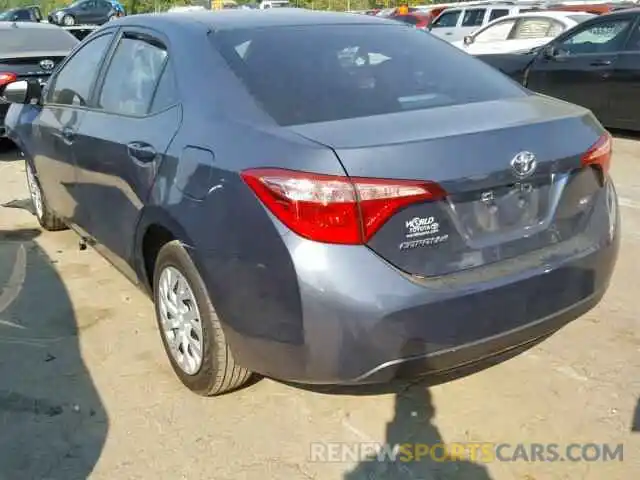 3 Photograph of a damaged car 5YFBURHE7KP945179 TOYOTA COROLLA 2019