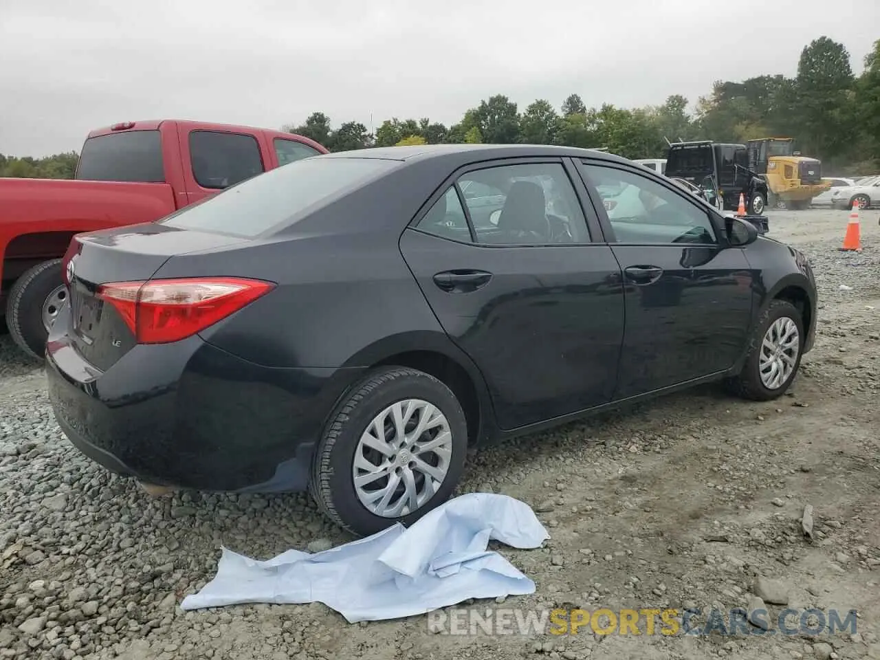 3 Photograph of a damaged car 5YFBURHE7KP945294 TOYOTA COROLLA 2019