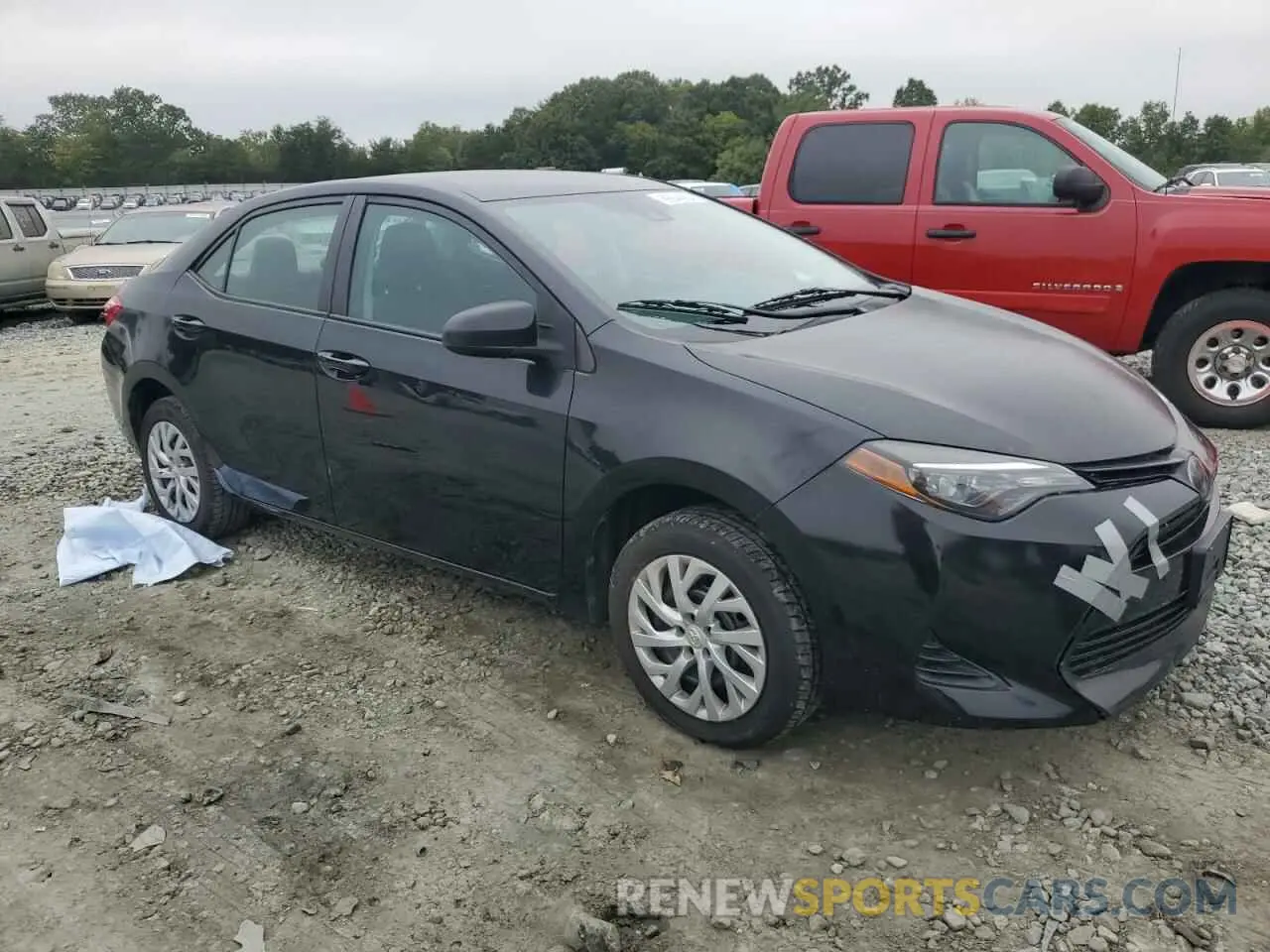 4 Photograph of a damaged car 5YFBURHE7KP945294 TOYOTA COROLLA 2019