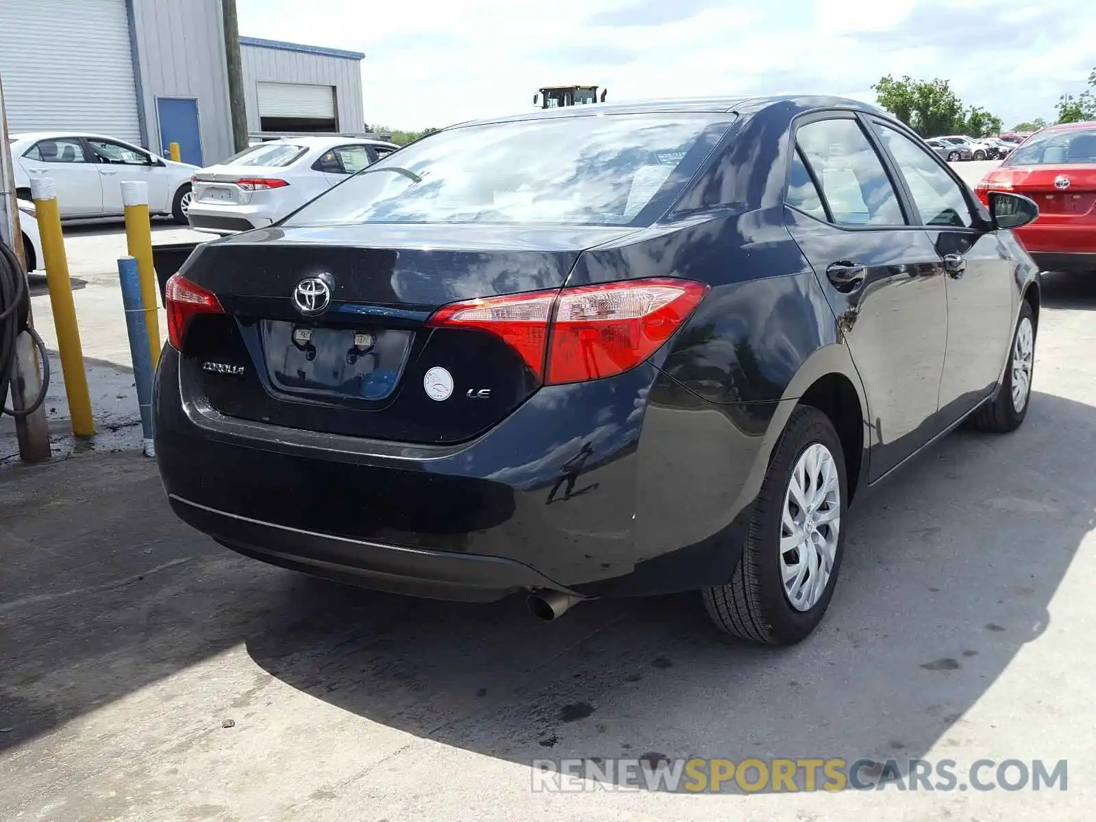 4 Photograph of a damaged car 5YFBURHE7KP945831 TOYOTA COROLLA 2019