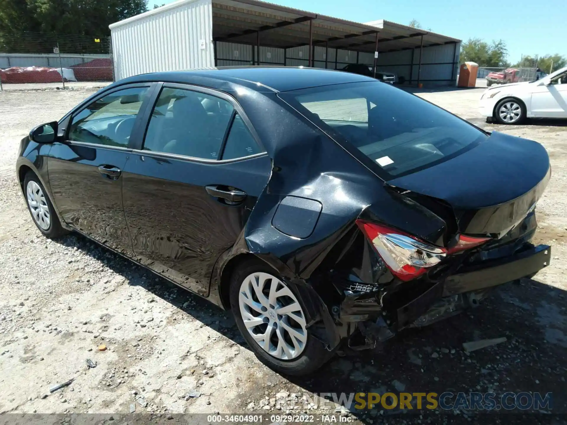 3 Photograph of a damaged car 5YFBURHE7KP947711 TOYOTA COROLLA 2019