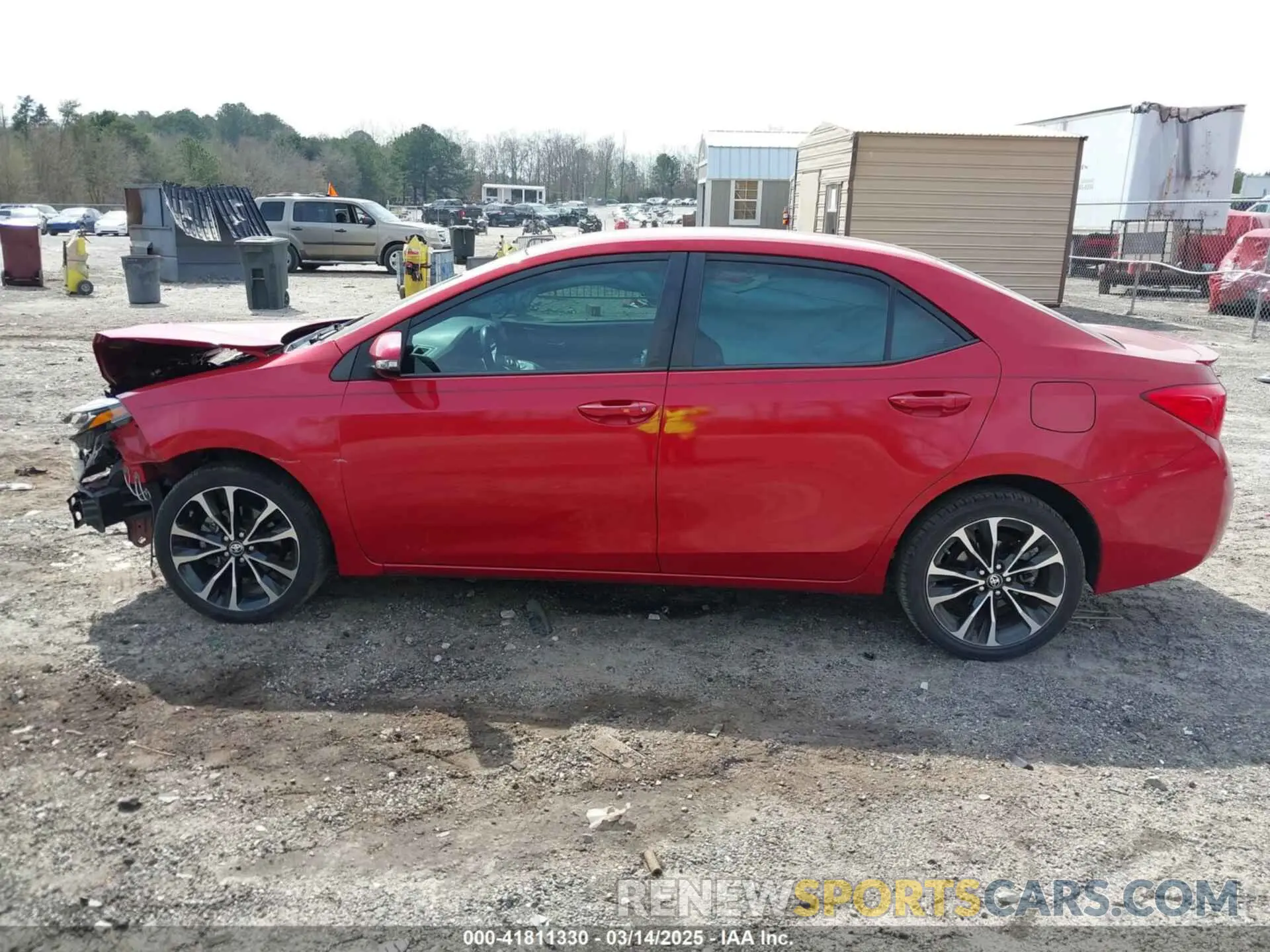 14 Photograph of a damaged car 5YFBURHE7KP949541 TOYOTA COROLLA 2019