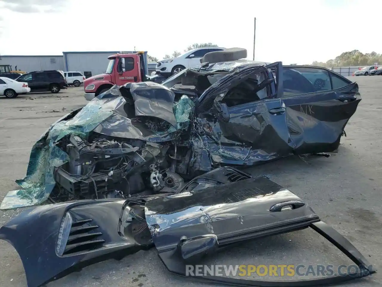 1 Photograph of a damaged car 5YFBURHE8KP856446 TOYOTA COROLLA 2019