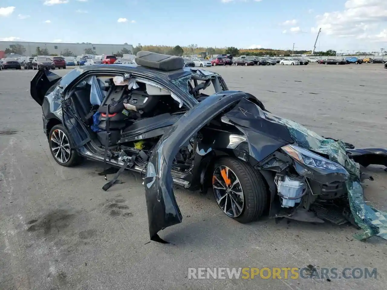 4 Photograph of a damaged car 5YFBURHE8KP856446 TOYOTA COROLLA 2019