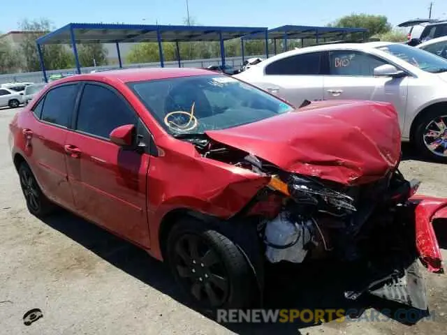 1 Photograph of a damaged car 5YFBURHE8KP858102 TOYOTA COROLLA 2019