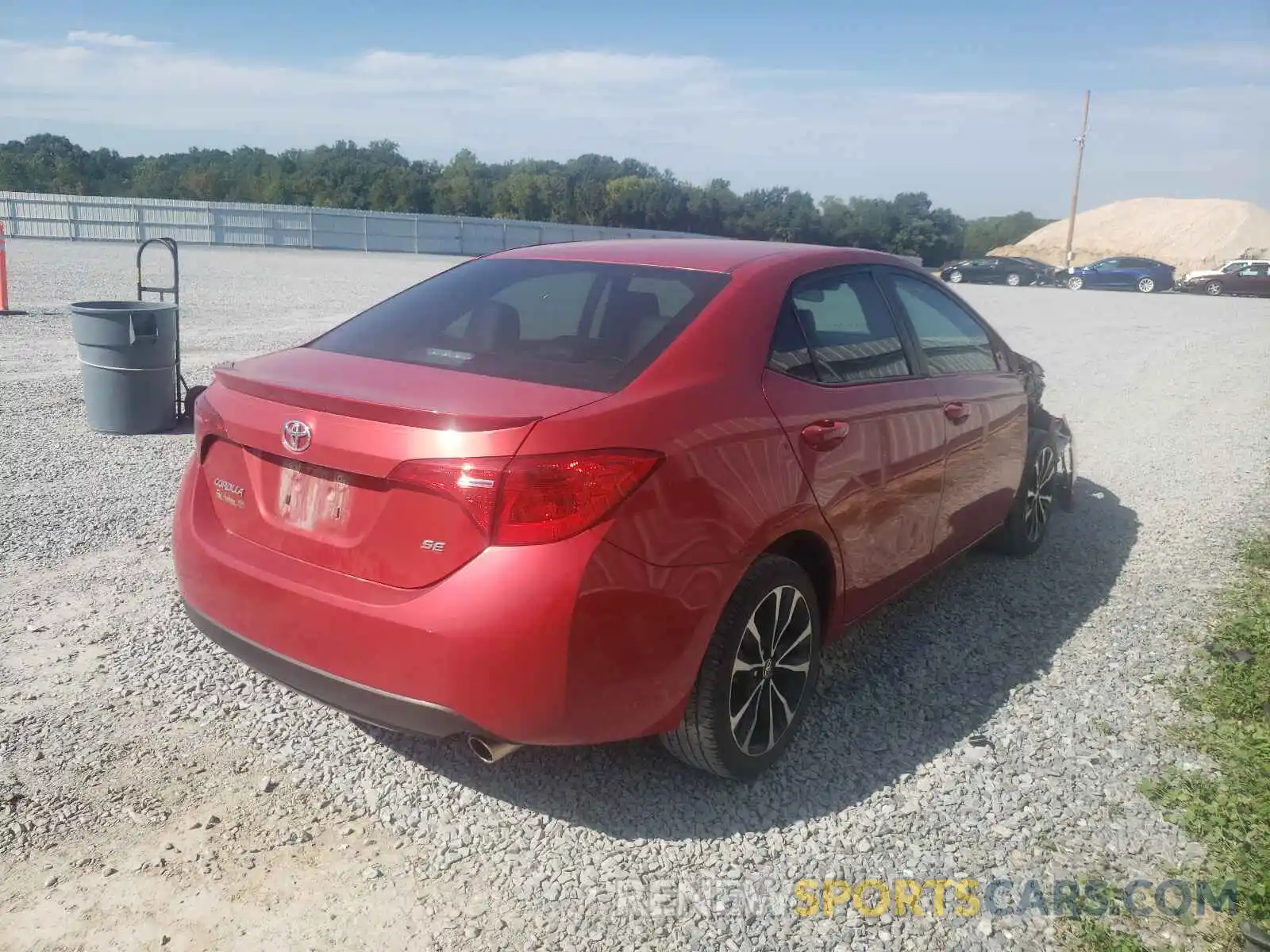 4 Photograph of a damaged car 5YFBURHE8KP860173 TOYOTA COROLLA 2019