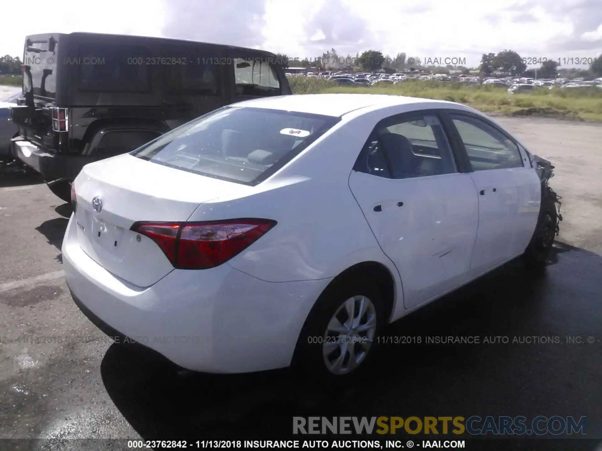 4 Photograph of a damaged car 5YFBURHE8KP860674 TOYOTA COROLLA 2019