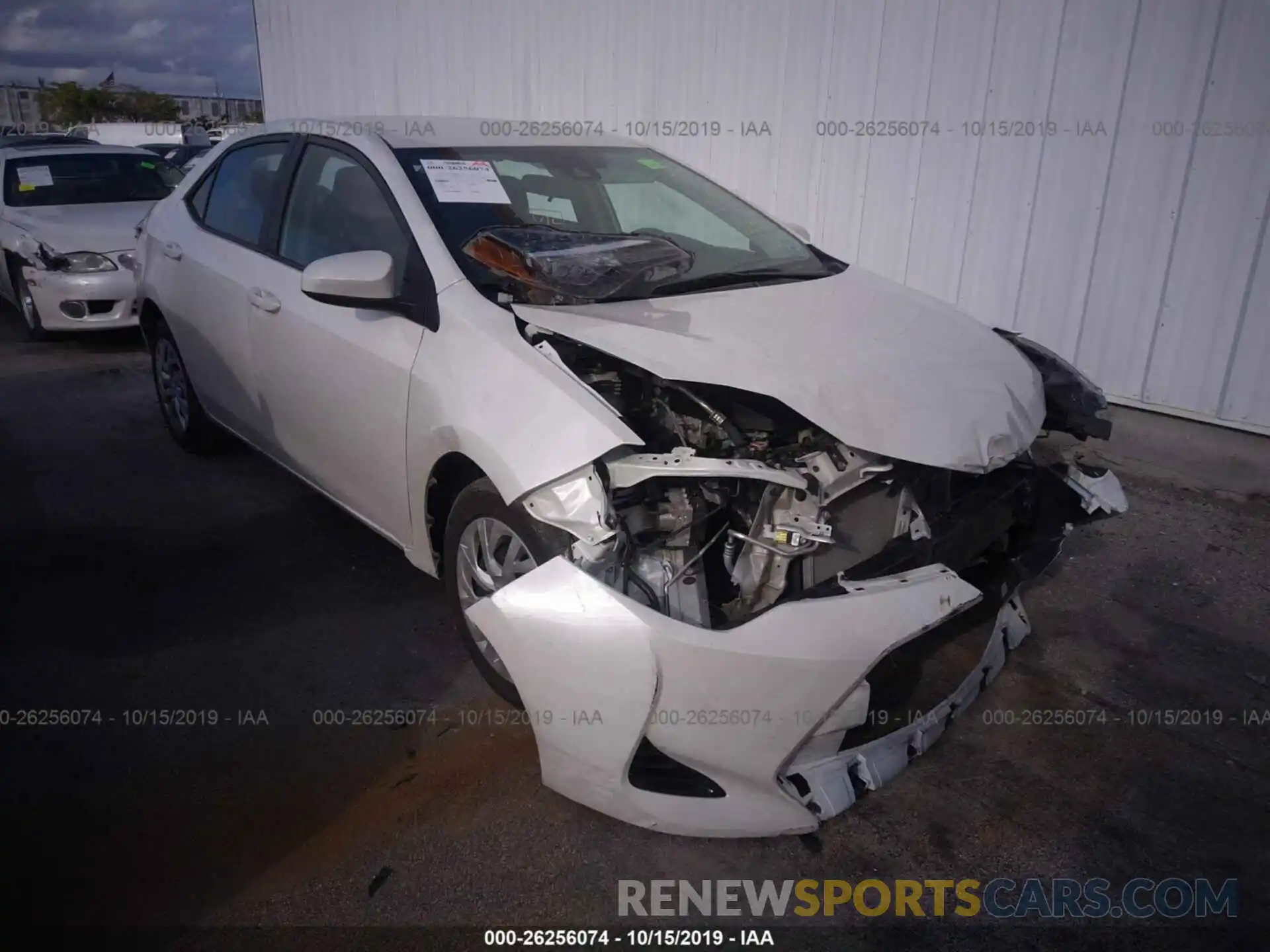 1 Photograph of a damaged car 5YFBURHE8KP861548 TOYOTA COROLLA 2019