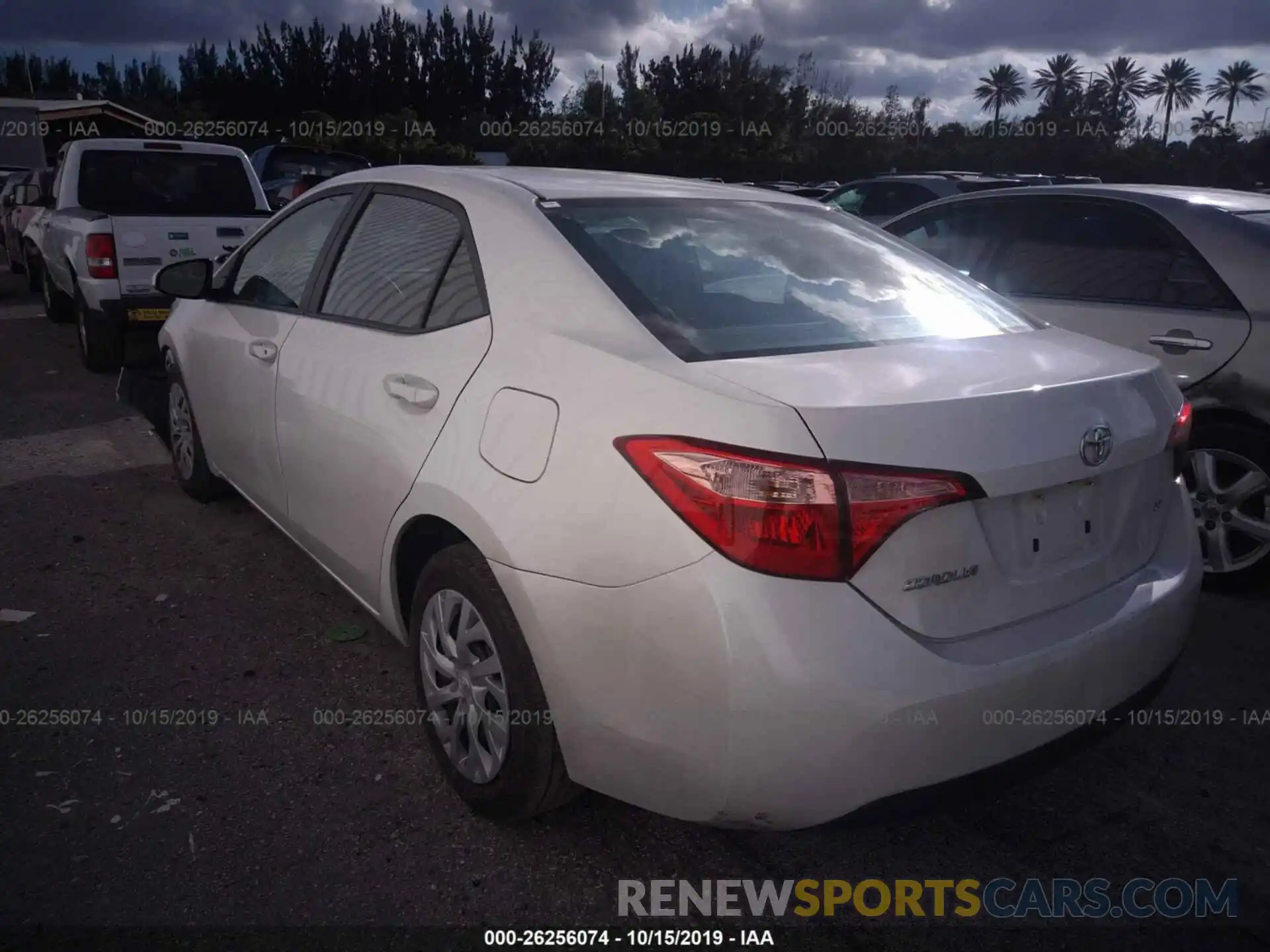 3 Photograph of a damaged car 5YFBURHE8KP861548 TOYOTA COROLLA 2019