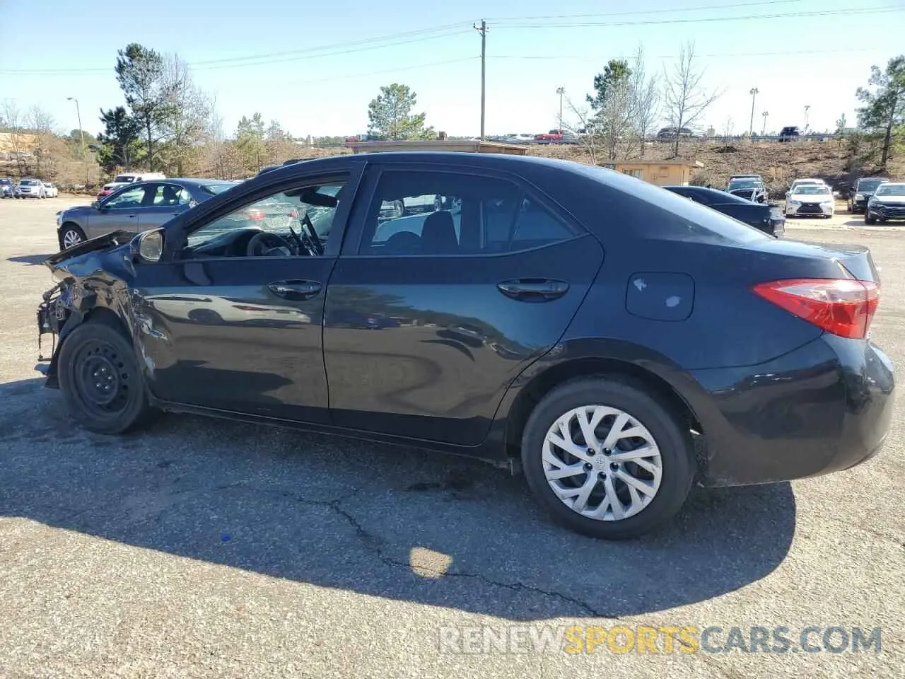 2 Photograph of a damaged car 5YFBURHE8KP863154 TOYOTA COROLLA 2019