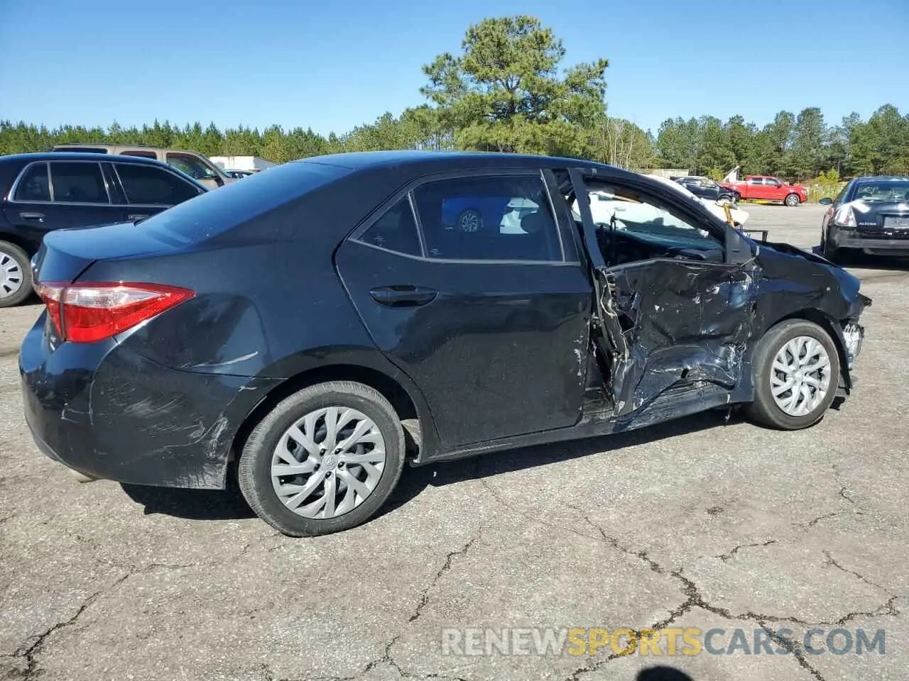 3 Photograph of a damaged car 5YFBURHE8KP863154 TOYOTA COROLLA 2019