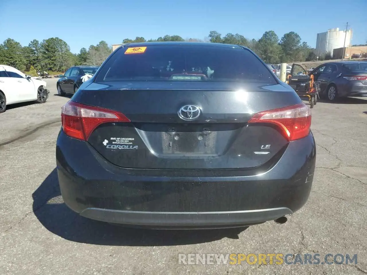 6 Photograph of a damaged car 5YFBURHE8KP863154 TOYOTA COROLLA 2019