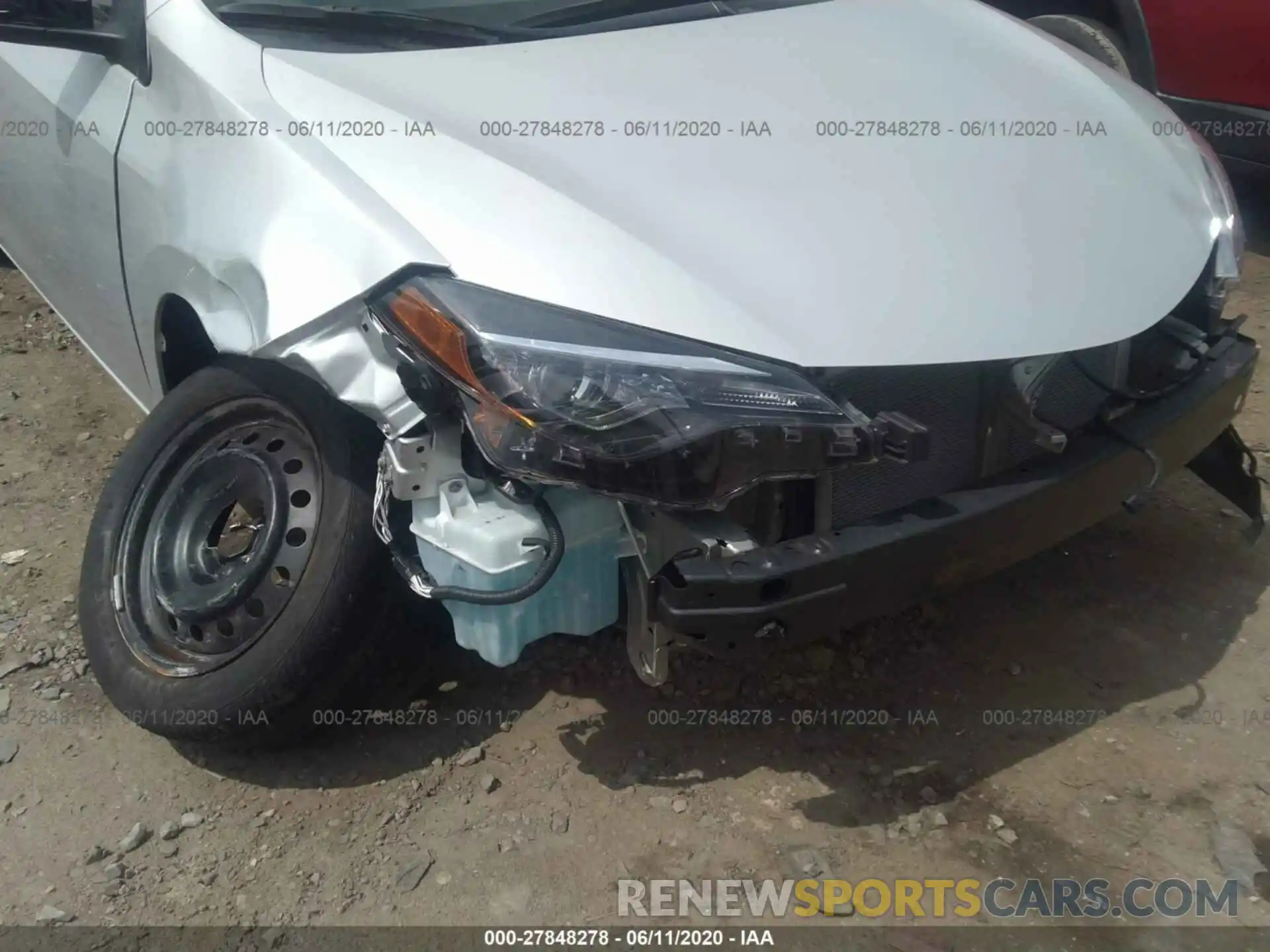 6 Photograph of a damaged car 5YFBURHE8KP863557 TOYOTA COROLLA 2019