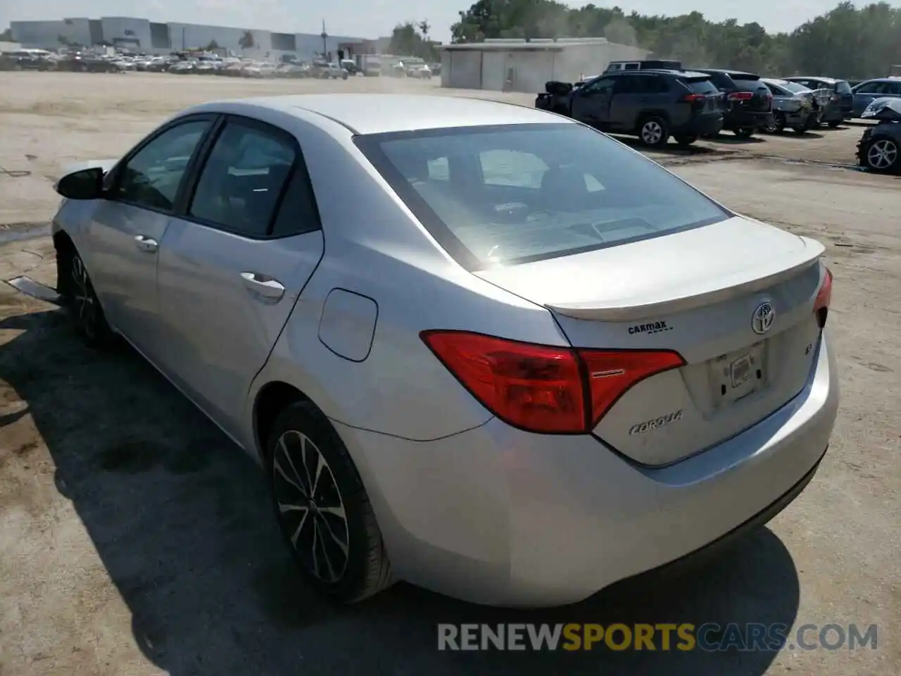 3 Photograph of a damaged car 5YFBURHE8KP864711 TOYOTA COROLLA 2019