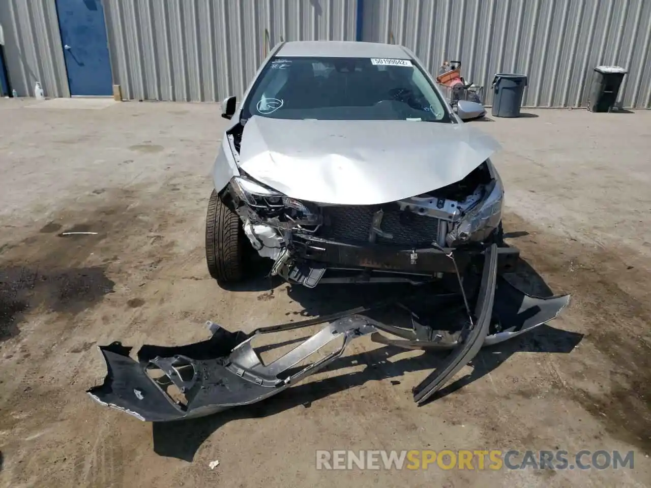 9 Photograph of a damaged car 5YFBURHE8KP864711 TOYOTA COROLLA 2019