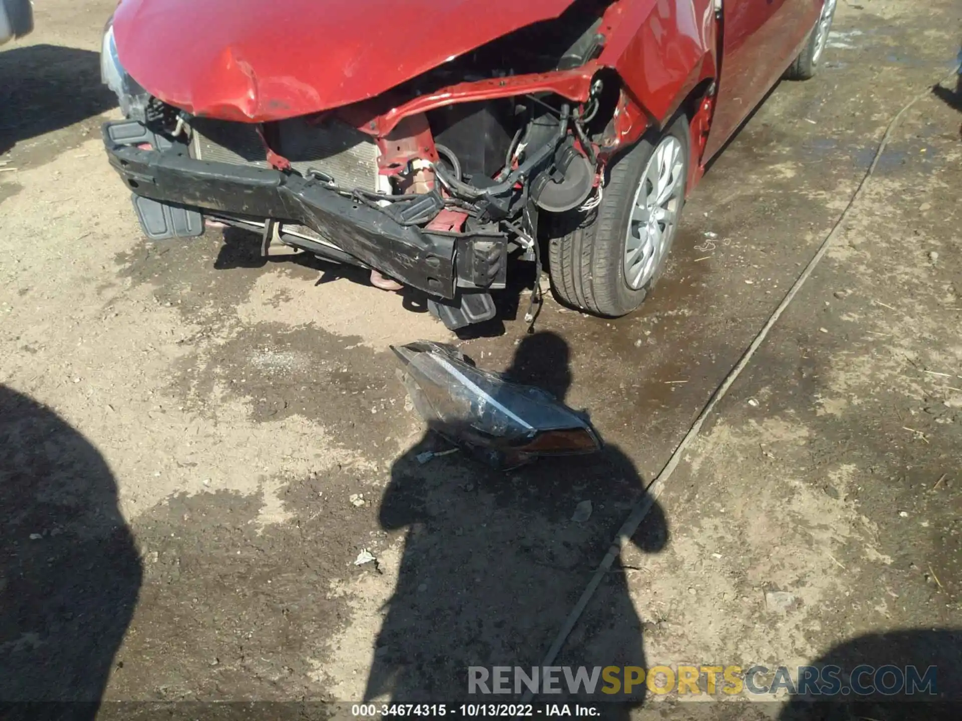 12 Photograph of a damaged car 5YFBURHE8KP865583 TOYOTA COROLLA 2019