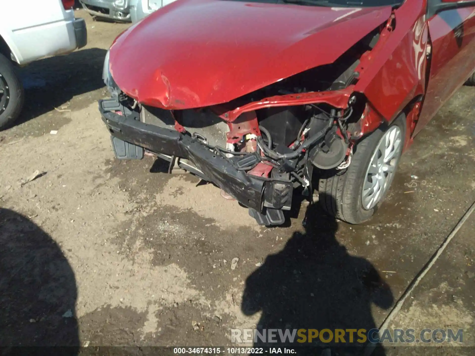 6 Photograph of a damaged car 5YFBURHE8KP865583 TOYOTA COROLLA 2019