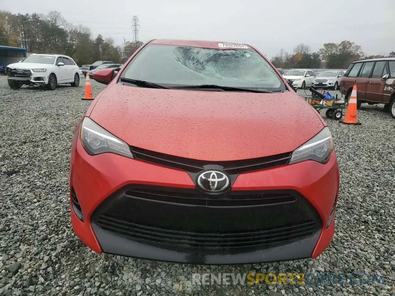 5 Photograph of a damaged car 5YFBURHE8KP866376 TOYOTA COROLLA 2019
