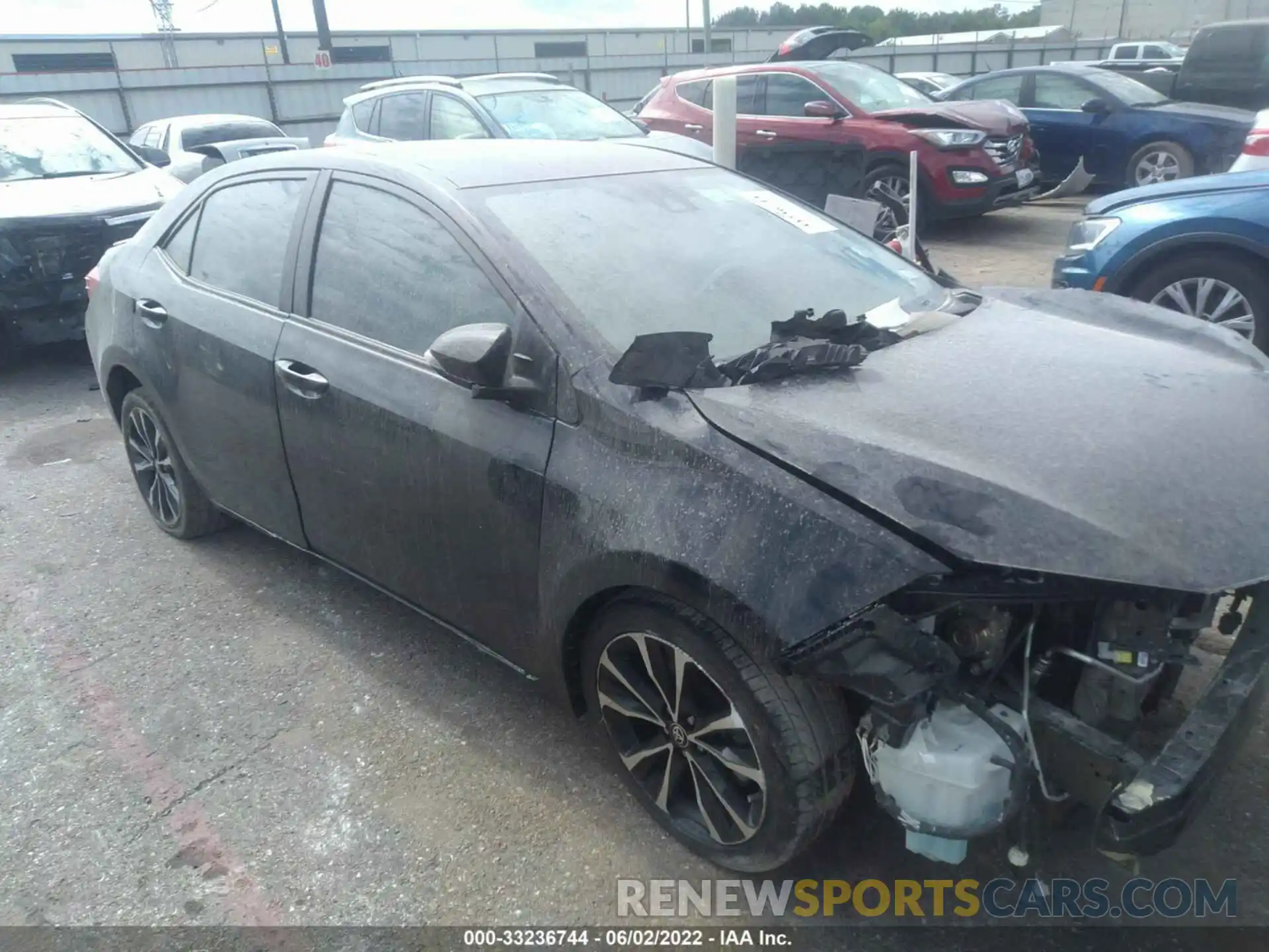 1 Photograph of a damaged car 5YFBURHE8KP867351 TOYOTA COROLLA 2019