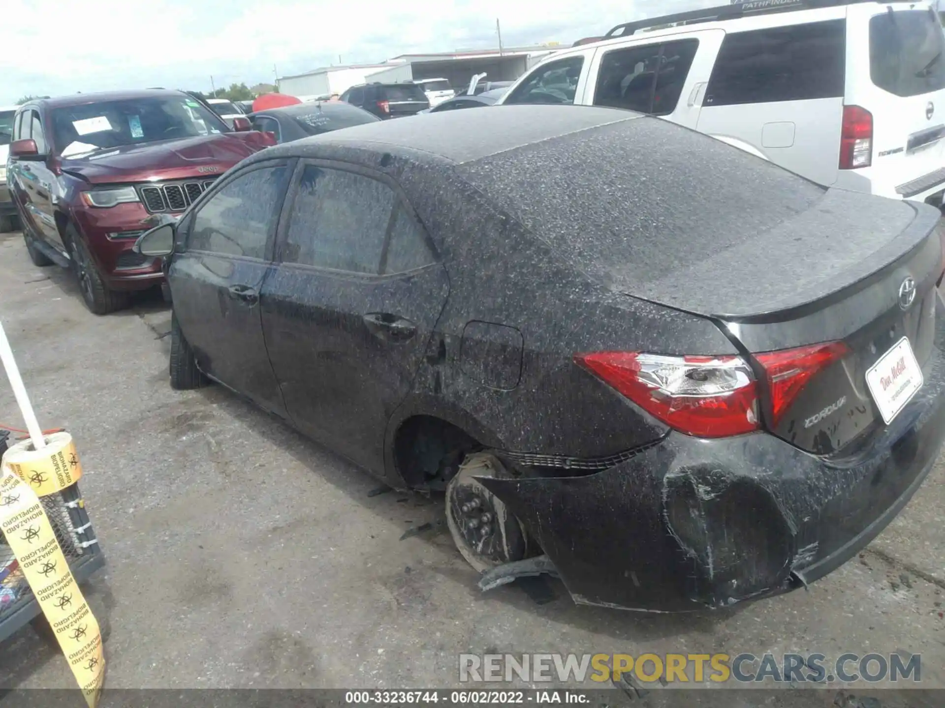 3 Photograph of a damaged car 5YFBURHE8KP867351 TOYOTA COROLLA 2019