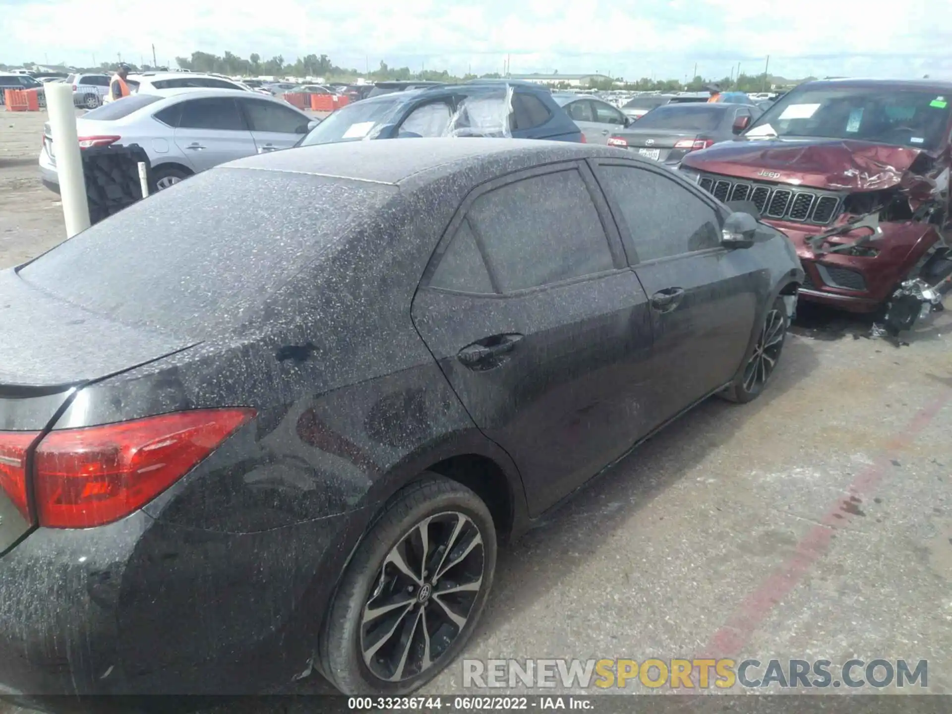 4 Photograph of a damaged car 5YFBURHE8KP867351 TOYOTA COROLLA 2019