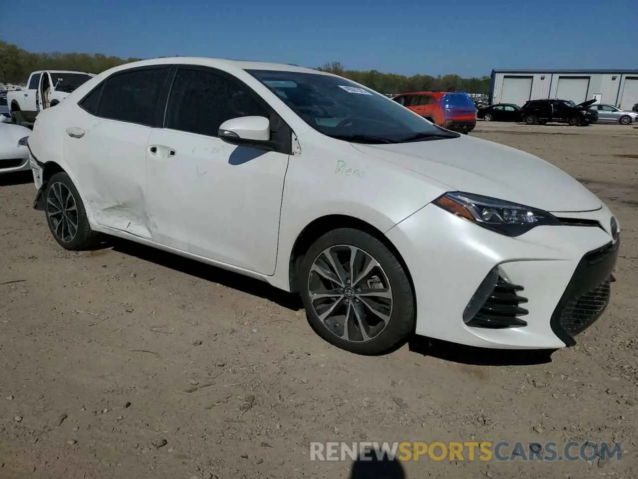 4 Photograph of a damaged car 5YFBURHE8KP867933 TOYOTA COROLLA 2019