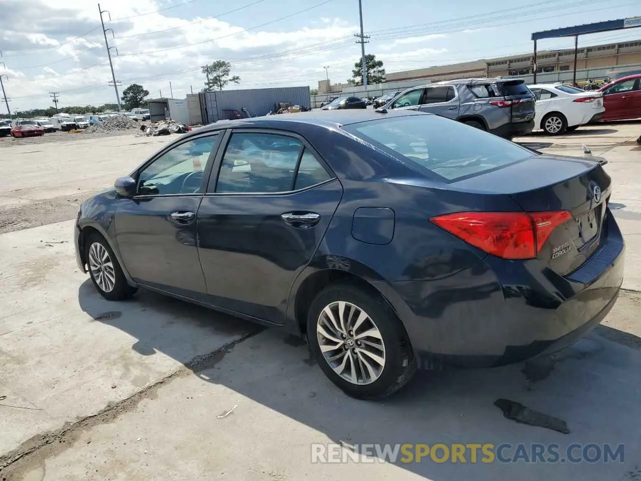 2 Photograph of a damaged car 5YFBURHE8KP869407 TOYOTA COROLLA 2019