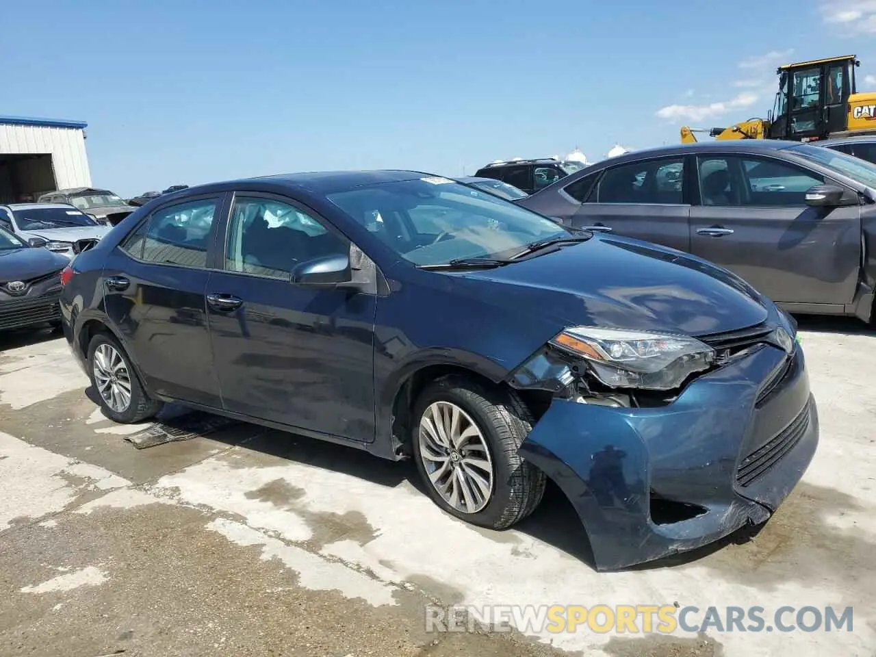 4 Photograph of a damaged car 5YFBURHE8KP869407 TOYOTA COROLLA 2019