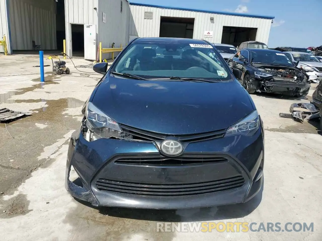5 Photograph of a damaged car 5YFBURHE8KP869407 TOYOTA COROLLA 2019