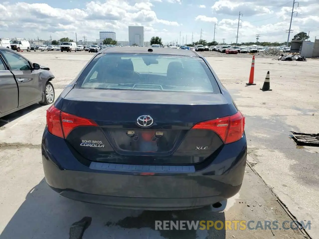 6 Photograph of a damaged car 5YFBURHE8KP869407 TOYOTA COROLLA 2019