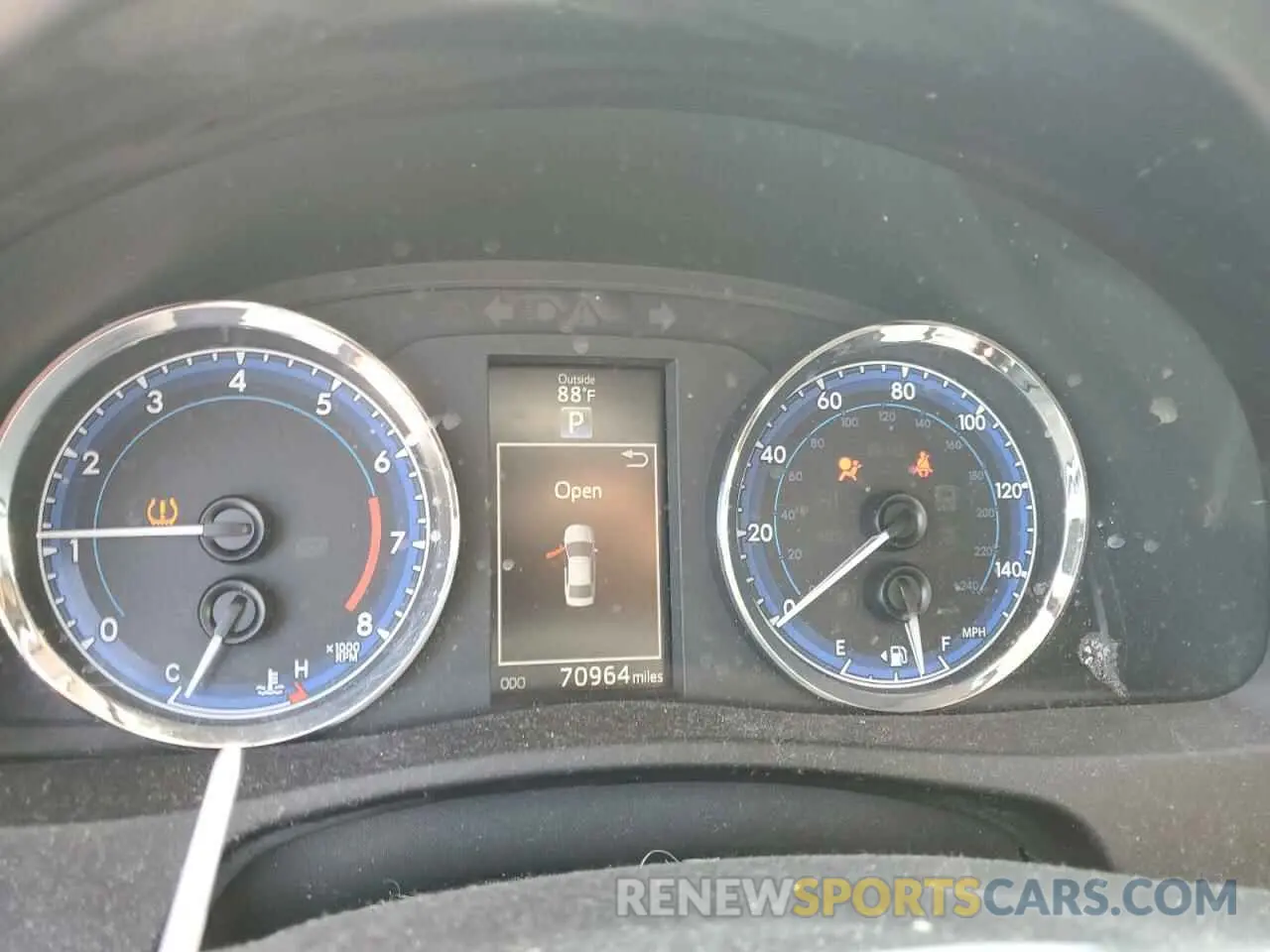 9 Photograph of a damaged car 5YFBURHE8KP869407 TOYOTA COROLLA 2019