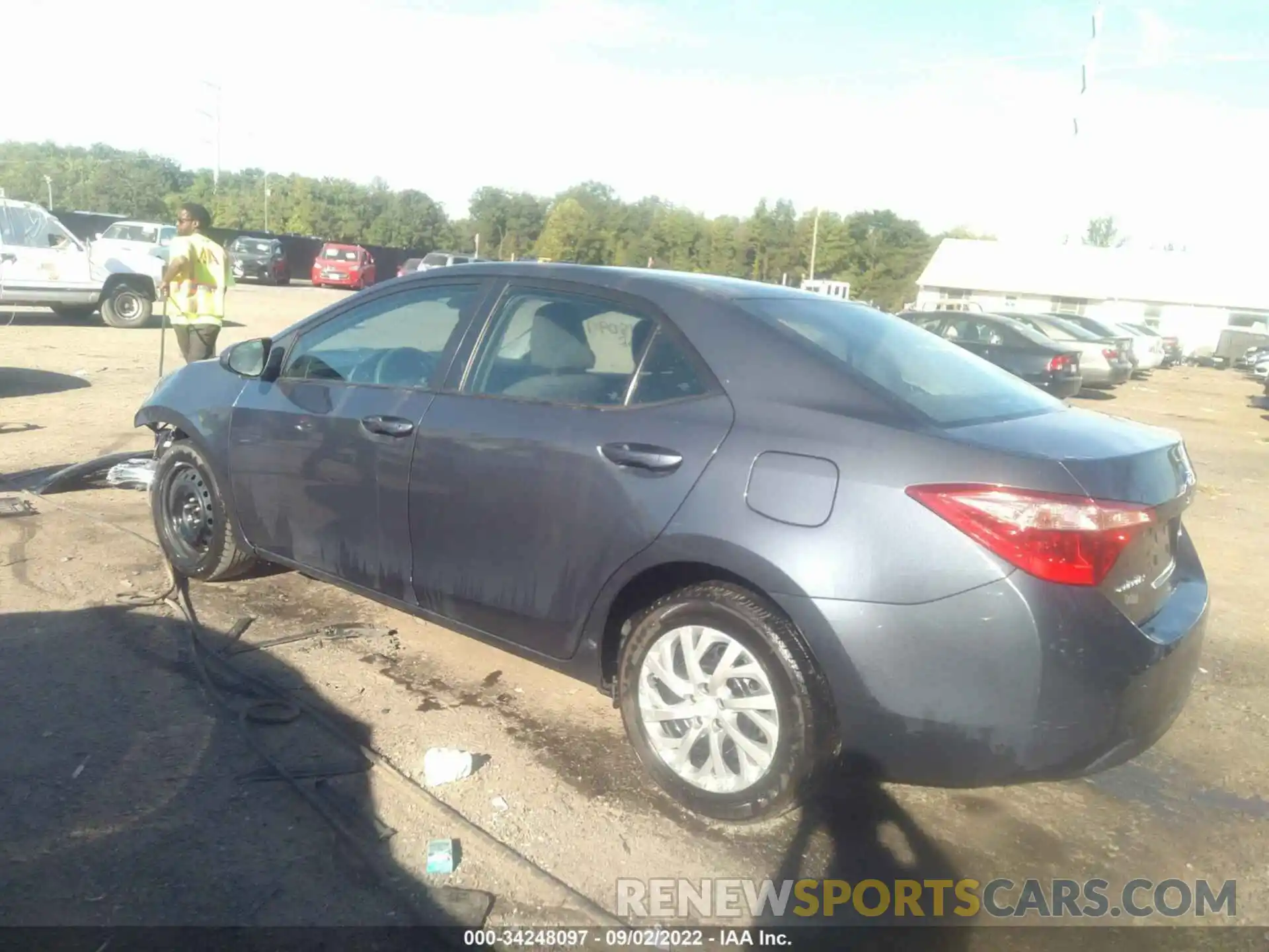 3 Photograph of a damaged car 5YFBURHE8KP870377 TOYOTA COROLLA 2019