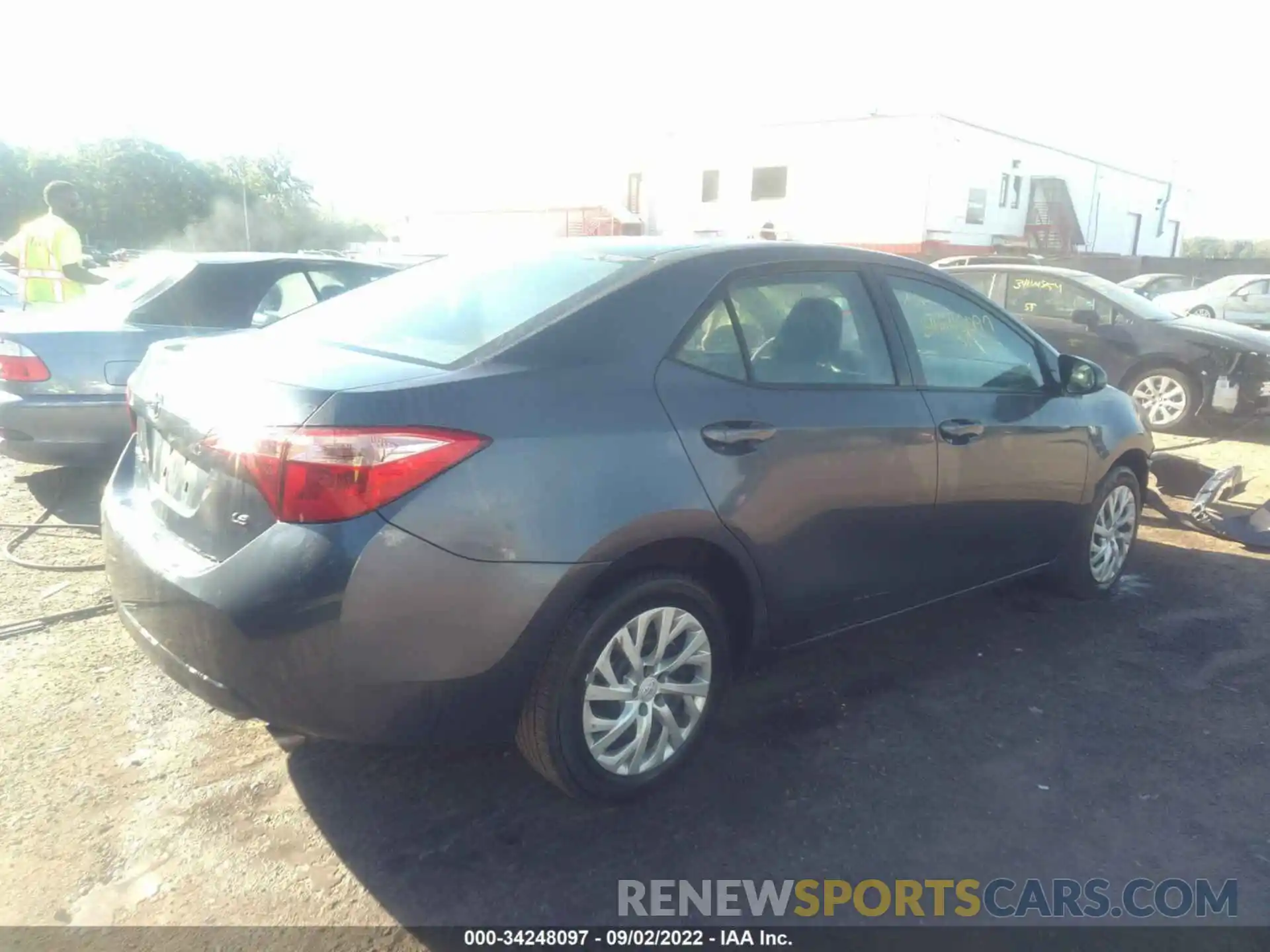 4 Photograph of a damaged car 5YFBURHE8KP870377 TOYOTA COROLLA 2019