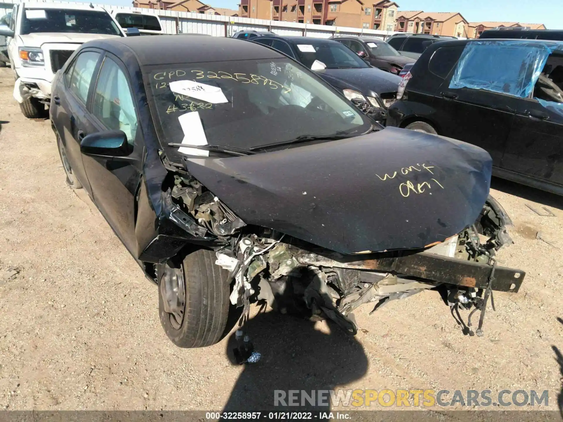 6 Photograph of a damaged car 5YFBURHE8KP870637 TOYOTA COROLLA 2019